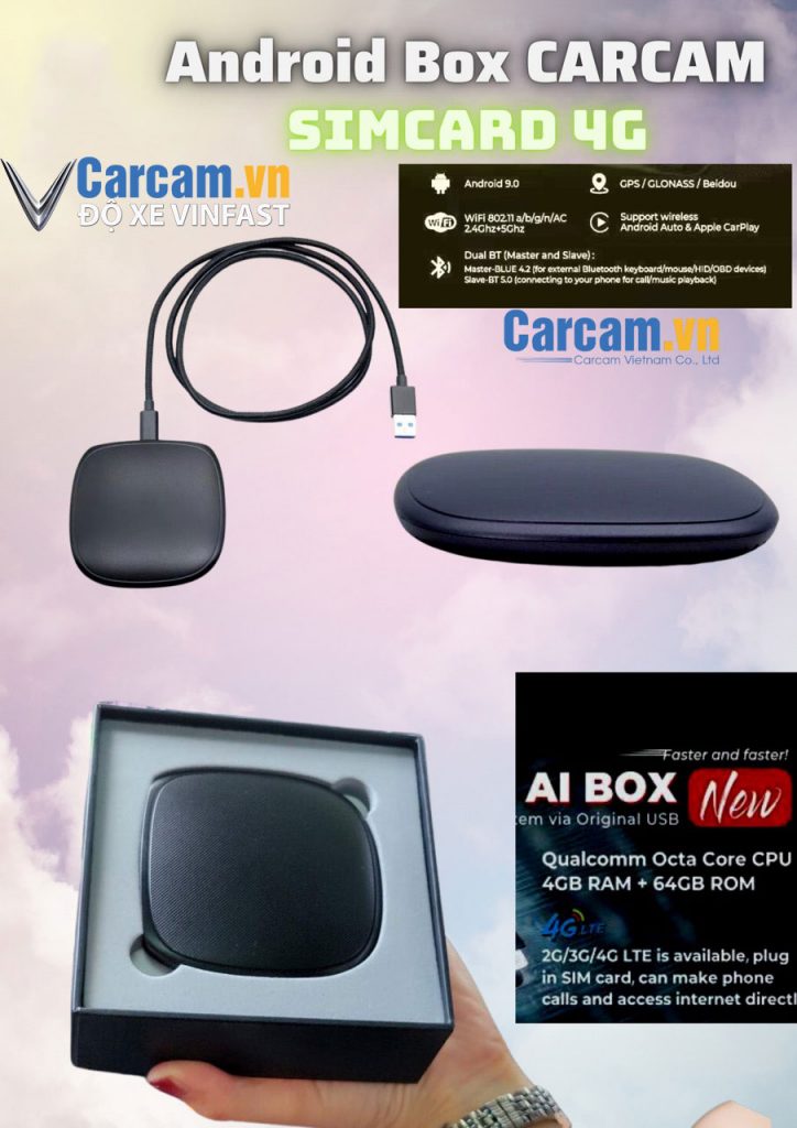 Thông số kỹ thuật Android Box Carcam.
